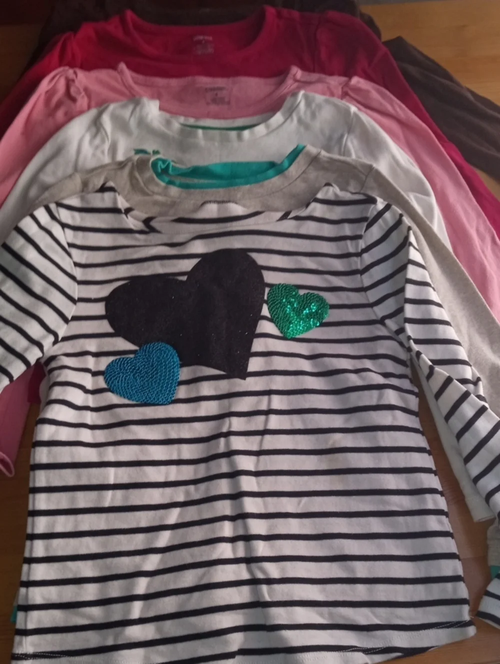 Gymboree 6 Striped Long-Sleeve Tees